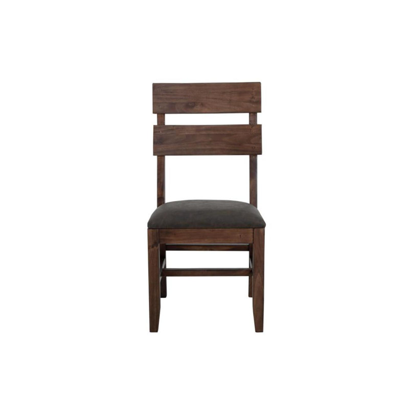 Yoseloff Belcherry Upholstered Dining Chair, Brown