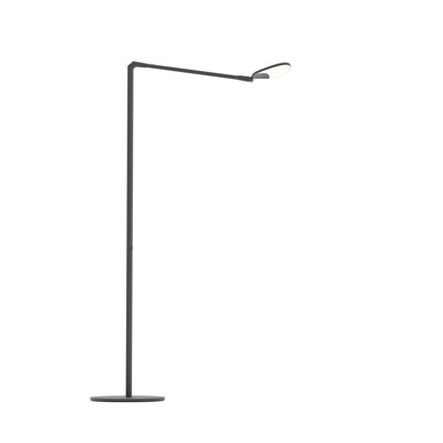 Splitty 45.3'' LED Swing Arm Floor Lamp with USB