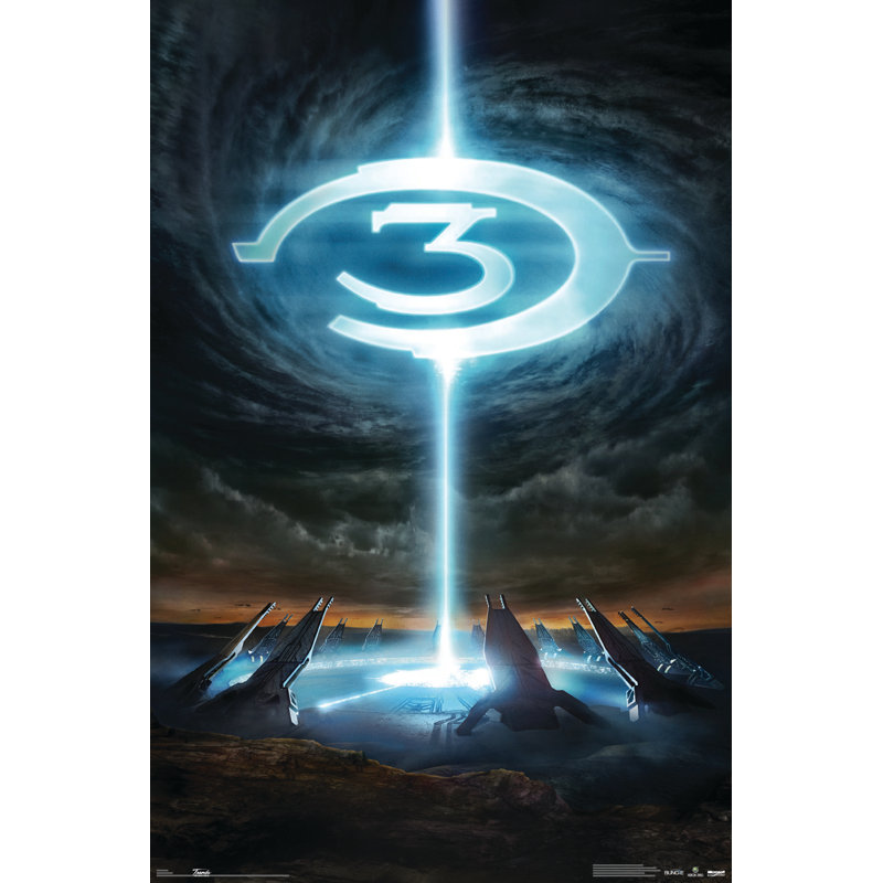 Impression sur papier 3 logos halo