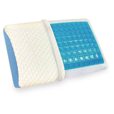 Tabron Memory Foam Plush Cooling Pillow