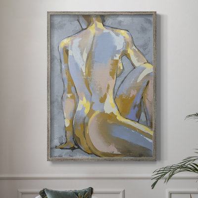 «Gray Maiden II», reproduction encadrée - bois massif