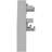5.5'' H x 23.25" W x 0.5" D Desk Leg