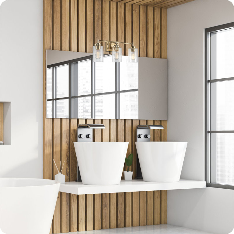 Éclairage pour meuble-lavabo à intensité variable à 3 lumières Johnmichael
