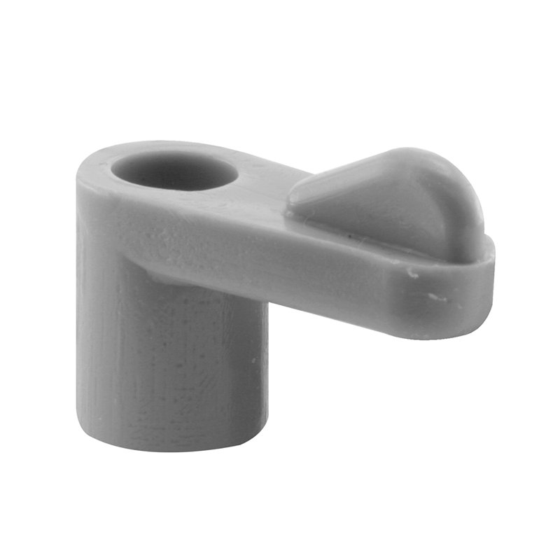 Prime-Line Offset Screen Clips with Screws, Gray, 4.75" H x 1.85" W x 0.7" D