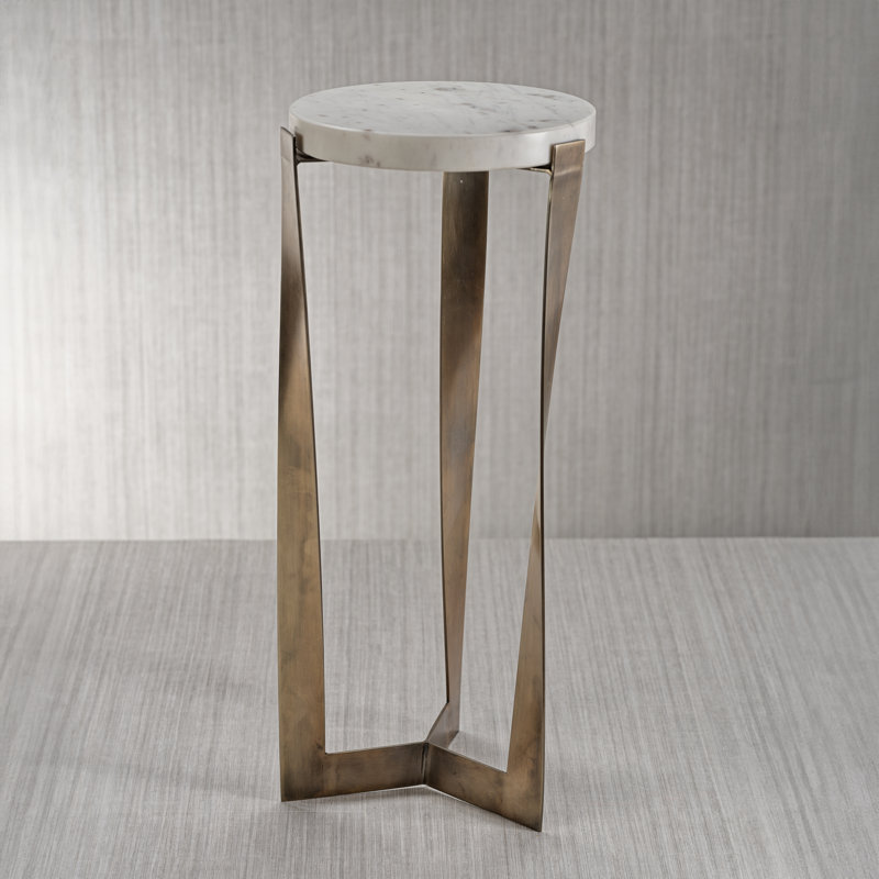 Irven Marble Top End Table