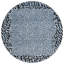Tapis bleu intérieur / extérieur lavable à la machine Claudian ACN1230-103710734