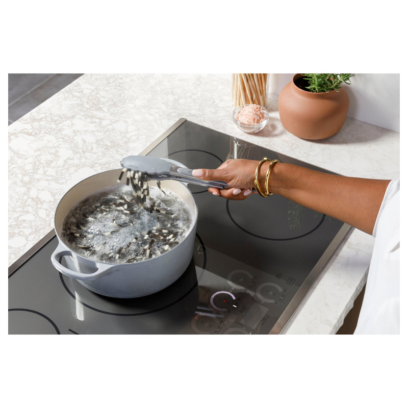 36" Electric Cooktop with 5 Elements, Stainless Steel