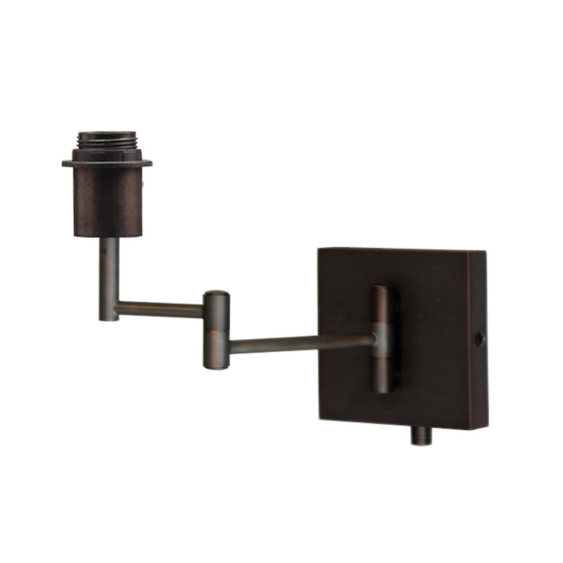Renteria Swing Arm Sconce, Antique Brass