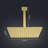 Rain Fixed Shower Head 1.8 GPM GPM with Self-Cleaning-90694470
