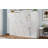 Modern Murphy Bed with Wardrobe and Foldable Platform-118414047