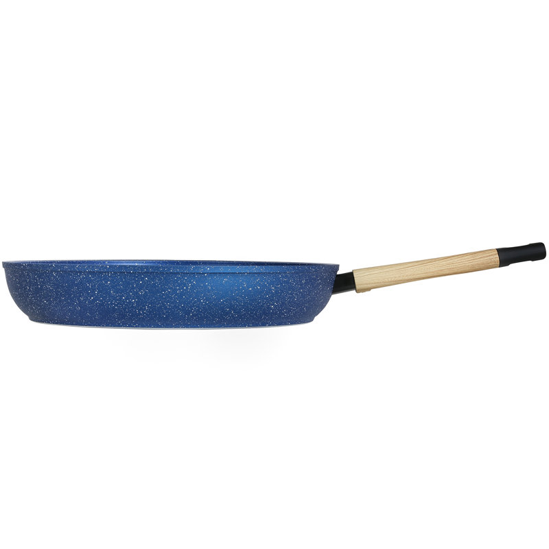 Poêle à crêpe antiadhésive en aluminium 12 po Art Of Kitchen, Bleu océan