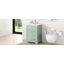 Ensemble de meuble-lavabo moderne 24 po Quillera avec rangement spacieux et panneau de fibres à densité moyenne durable-123817830