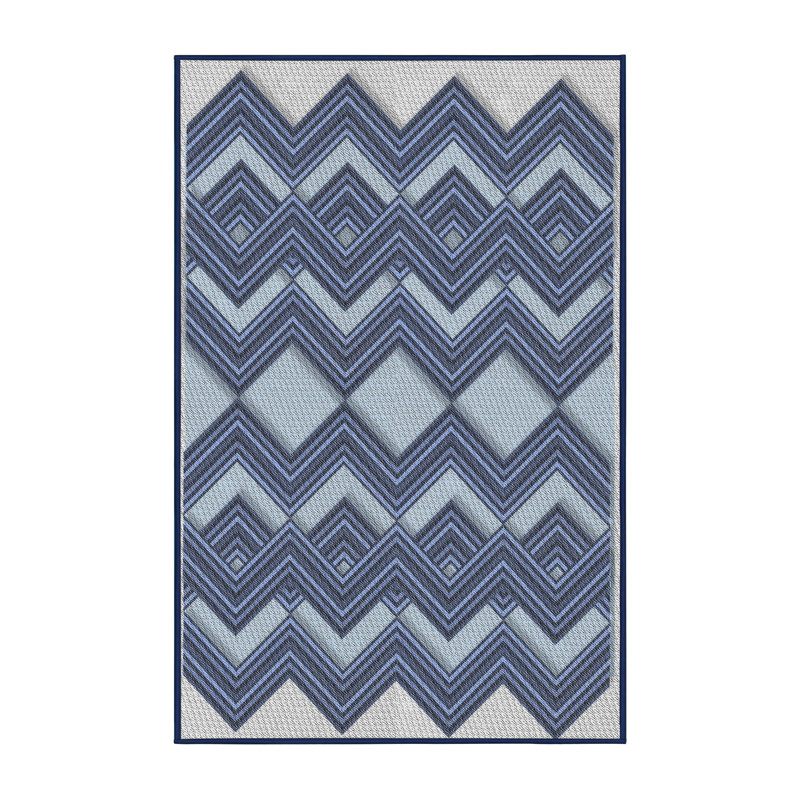Sapienza Chevron Indoor Rug, Rectangle 5' x 8'