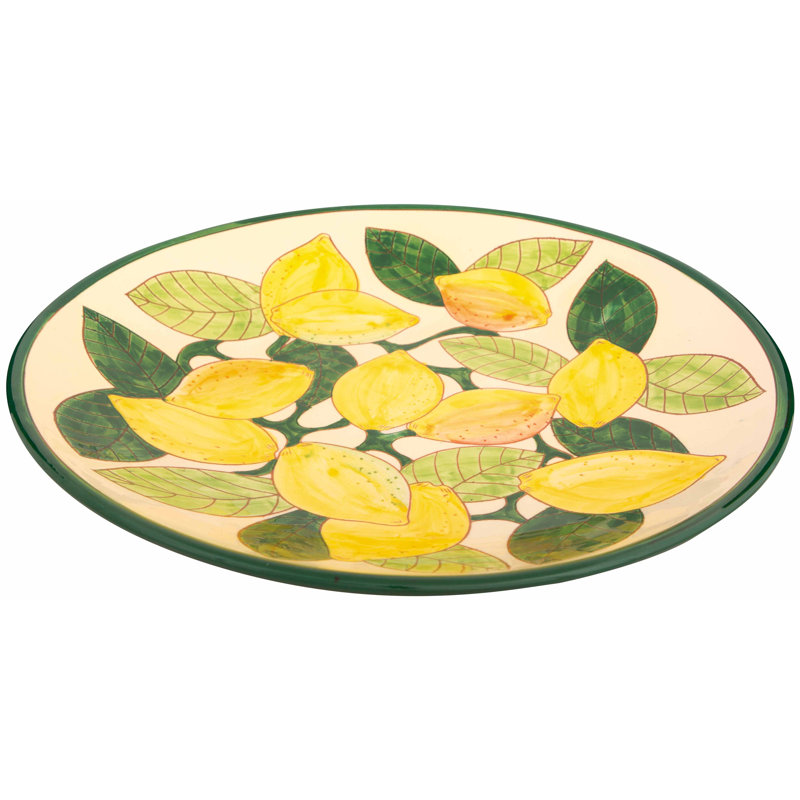 August Grove Lillet Ceramic Platter