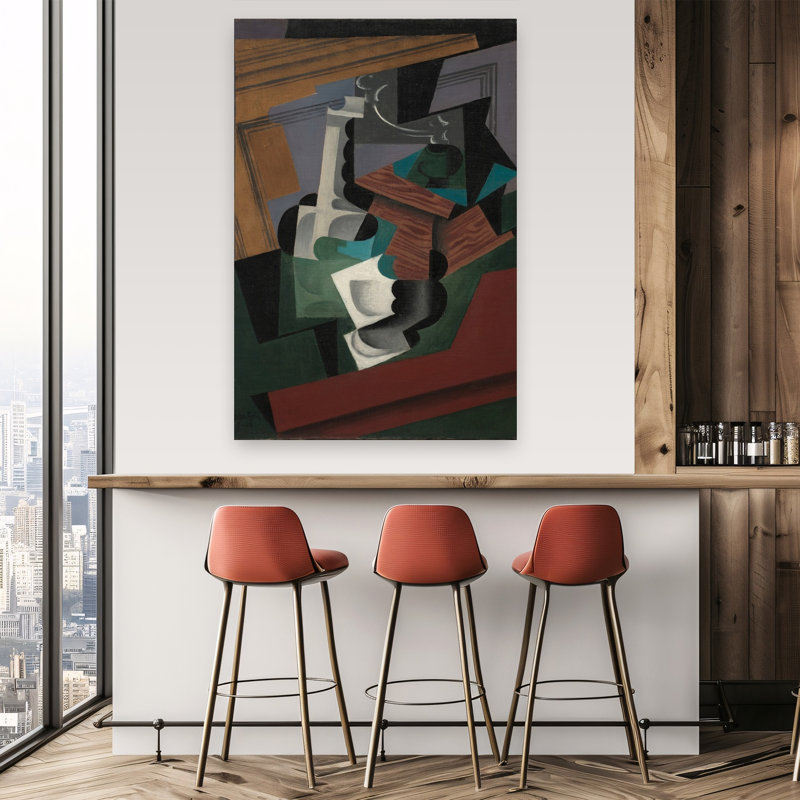 Le Moulin à café, 1916 - Estampe d'art mural contemporain abstrait, 60" H x 40" W