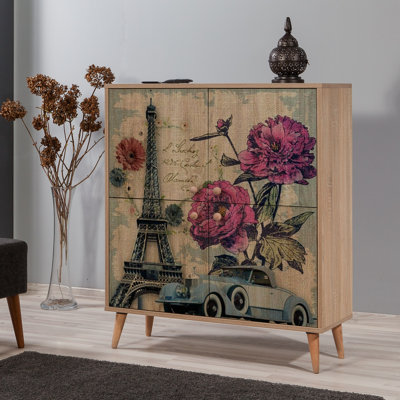 Bressler 4 - Door Square Accent Cabinet