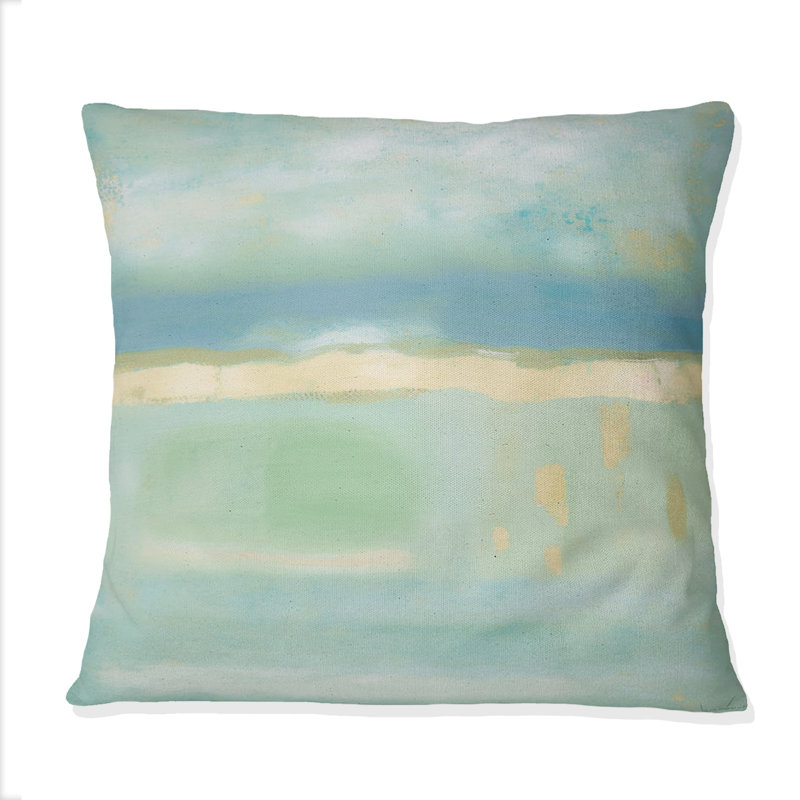 Coussin Olive Sprig Landscape III - Abstract