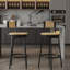 Ensemble de 2 tabourets pivotants Honey