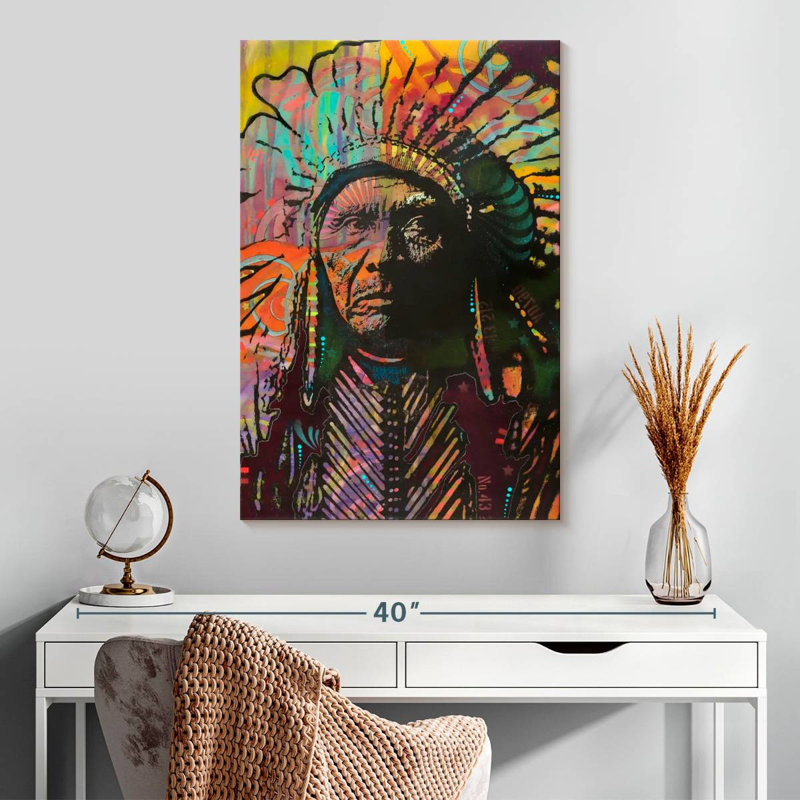 Leisha Native American I, 30" H x 20" W