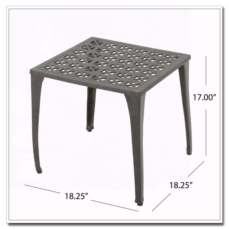 Outdoor 18" SIDE TABLE