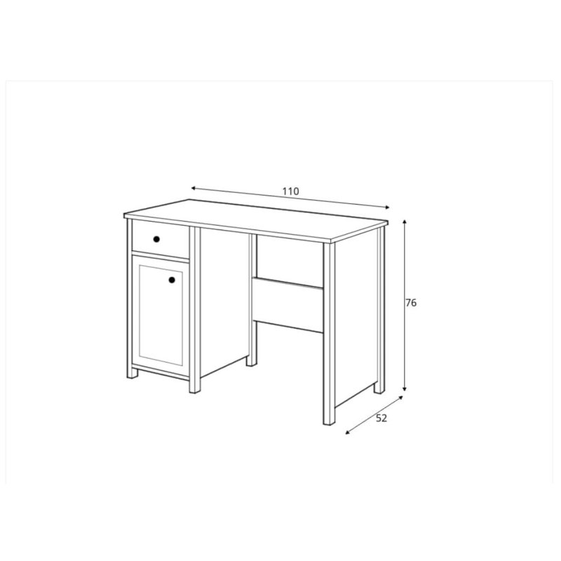 Needville 159cm Computer Desk
