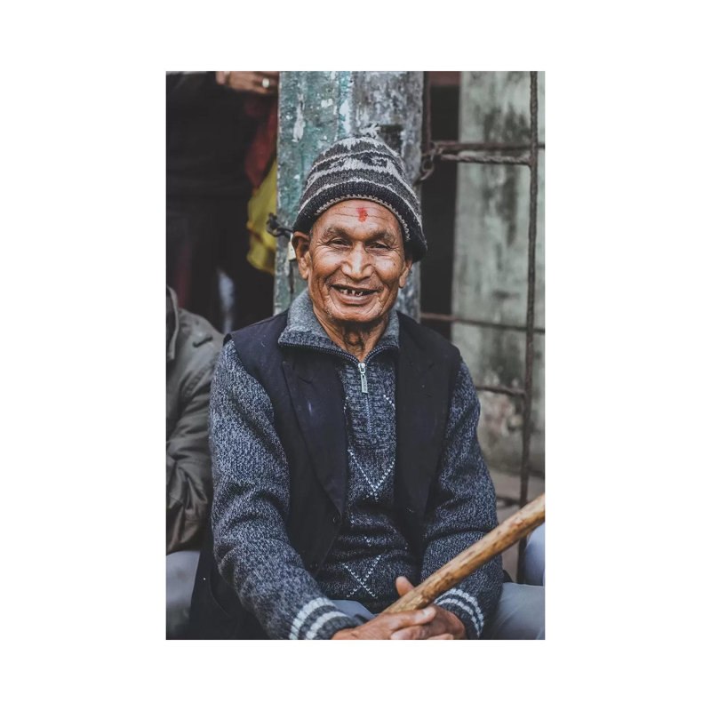 Kathmandu, Nepal 1 Piece Wrapped Canvas Wall Art, 20.32 cm H x 30.48 cm W