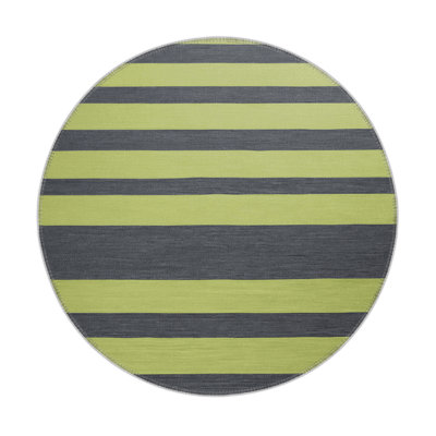 Tapis intérieur / extérieur vert HorizontalStripes
