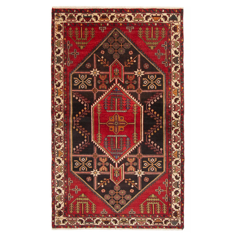 Tapis noir Anadol 4 pi 2 po x 6 pi 10 po