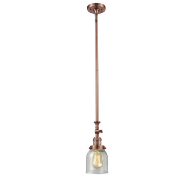 Luminaire suspendu 1 cloche pour une cloche Agata