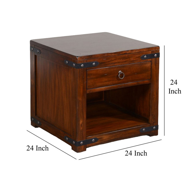 Katsuji End Table with Storage