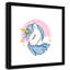 Impression sur papier Sparkly Unicorn-47848576-47848584