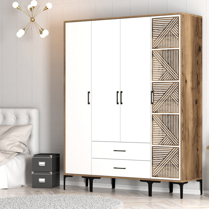 Armoire Ayreanna, Noyer blanc