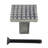 1 1/8" Square Knob Multipack