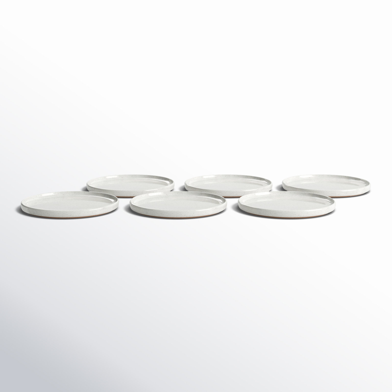 Kito 10.24'' Stoneware Dinner Plate , Set of 6