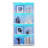 65" Rounded Curio Cabinet With Glass Door, 4-tier Curio Cabinet With Transparent Full-display Surface, Glass Display Case With 3 Color Lights For Collectibles, Human Body Sensor, White-1583359323