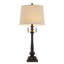 Lampe de table en bronze 31,5 "Usher