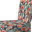 Chaise d'appoint rembourrée multicolore Tribal Fusion Floral