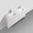 Leffler 84" Wall-Mounted Double Bathroom Vanity Set-31246678