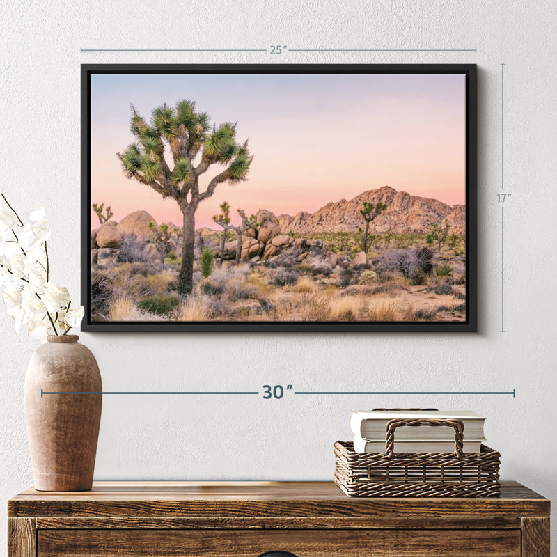" Joshua Tree Patch Canvas Print ", 17" H x 25" W