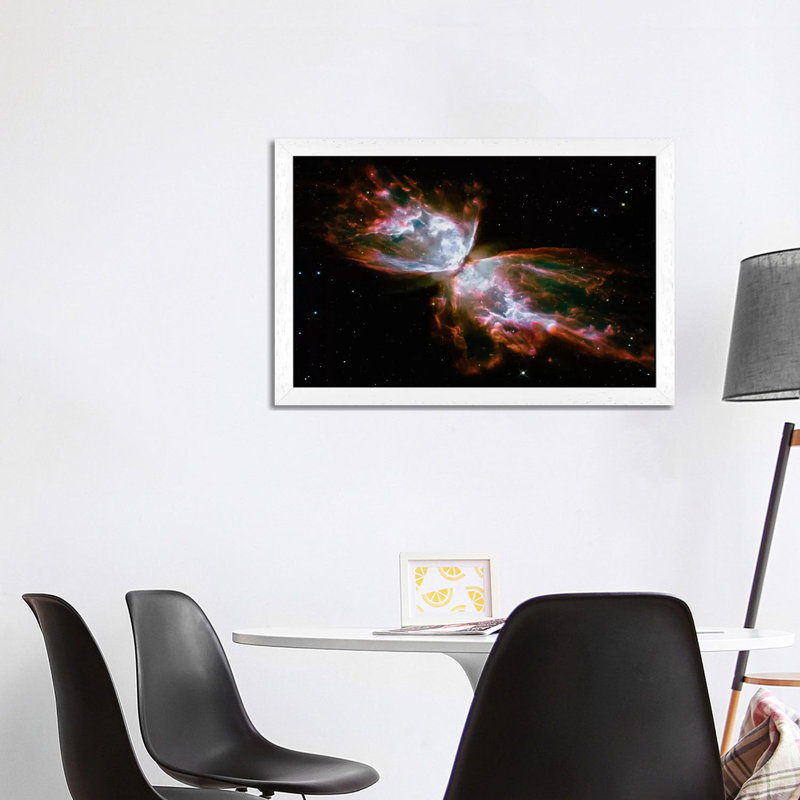 1 Piece Wall Art on Canvas, 66.04 cm H x 45.72 cm W, White Floater Framed