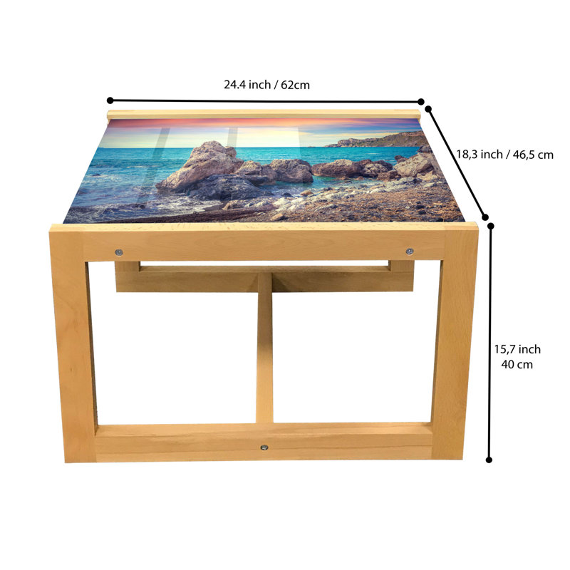 Jakirria Sled Coffee Table, 62cm H x 46cm W x 40cm D