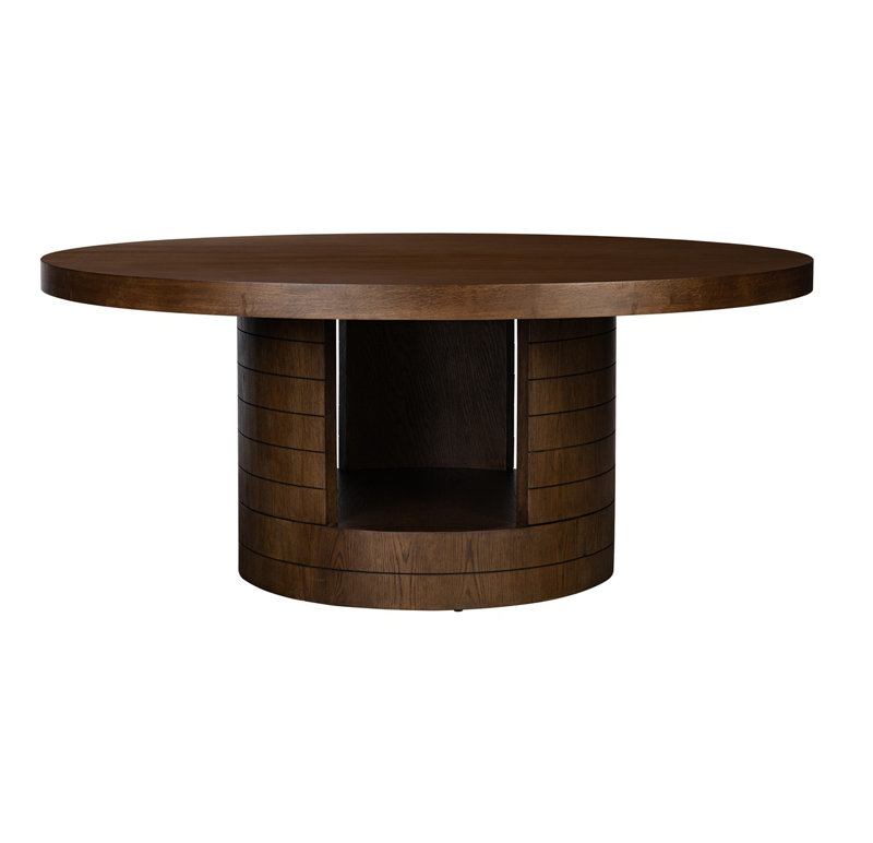 Preston Dining Table - Caramel Oak