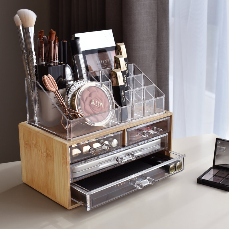Organisateur de maquillage Lochanjit Bamboo