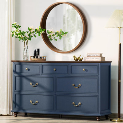 Ensemble commode et table de chevet 3 pièces de style ferme