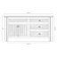 Meuble-lavabo Fireside Lodge Barnwood - 5 pieds - sans comptoir - Lavabo gauche-143524636-136883561-136883574