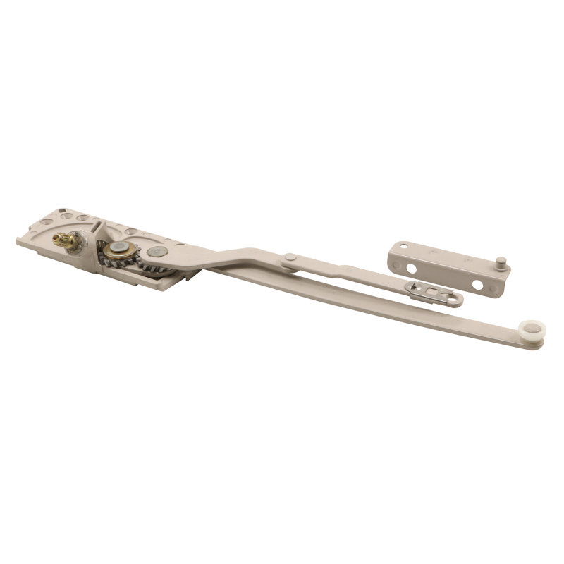 Opérateur de fenêtre à battant double bras droit avec support à montants Prime-Line, H 19,2 po x l 4,65 po x P 1,4 po
