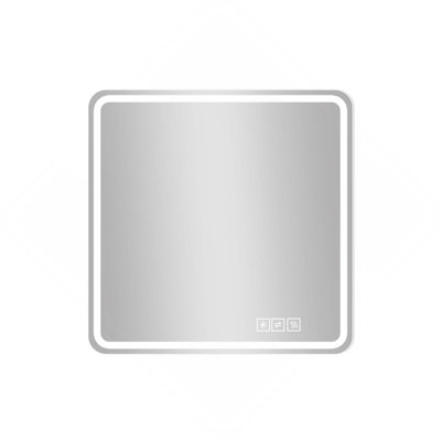 36*36In LED Bathroom  Anti-Explosion Glass Mirror, Rust-Resistant, Anti-Fog Features, Tri-Color Changing, Ideal For All Bathroom Decors