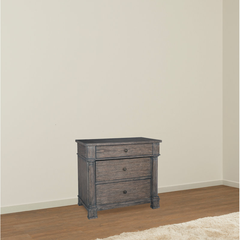 Table de chevet 3 tiroirs Stephens