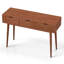 Bureau d'écriture Table de travail moderne de 48 po avec 3 tiroirs