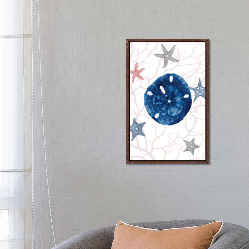Nautical Splendor I 1 Piece Wall Art on Canvas, 66.04cm H x 45.72cm W x 3.81cm D, Classic Brown Wood Framed